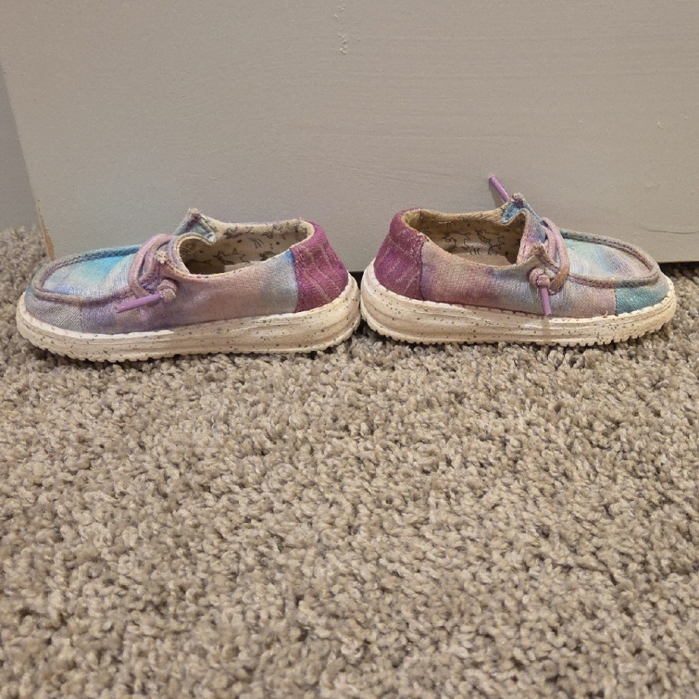 Hey Dude Toddler Wendy Sneakers Dreamers In Unicorn Color